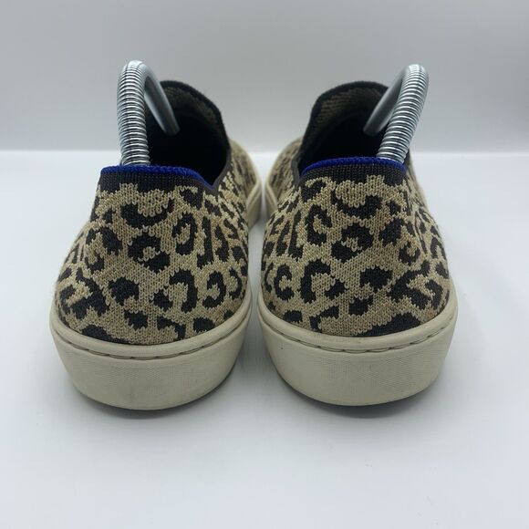 Rothy's Camo Cat Animal Print Slip On Sneakers Shoe Size 10 - Picture 2 of 8